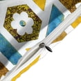 thumbnail image 4 of Moroccan Style Bedding Set 3 Piece Regional Characteristics Printed Microfibre Zip Duvet Cover, 4 of 5