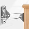 WSBArt 10 Pack Anti Tip Furniture Anchors for Baby Proofing, Metal Furniture Straps Securing 400 lbs/Prevent Falling Furniture for Child Pet Safety, Earthquake Straps