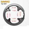 thumbnail image 5 of Fancy 42/44T Road MTB Bike Riding Sprocket Cranksets Chainring Guard Protector 8 Holes Black, 5 of 7