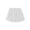 thumbnail image 6 of Yunliwuli Women Bubble Skirt, Elastic Waist Pleated Solid Summer Mini Skirt Streetwear for Casual Daily, 6 of 9