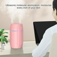 thumbnail image 3 of pitrice Humidifier 1200ml Cool Mist Maker Night Light Mini Aroma Diffuser for Bedroom Living Room, Pink, Double Nozzles, 3 of 9