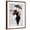 Brown Frame, variant on Art.com New York Style Lady Art Print by Chad Barrett, 12" x 16"