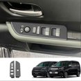 thumbnail image 3 of Car Window Glass Lift Switch Panel Trim Stickers for Freed Air Crosstar 2024 Interior Accessories Carbon Fiber RHD, 3 of 5