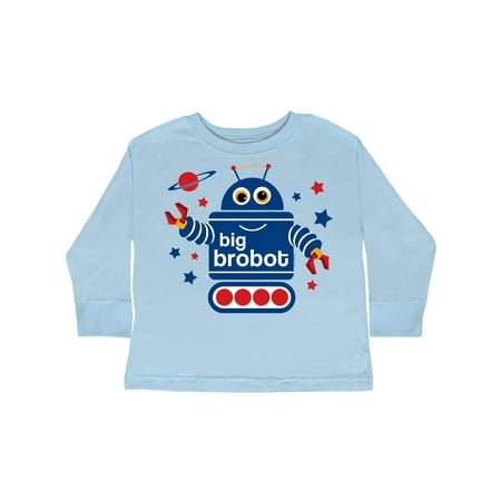 

Inktastic Robot Brother Gift Toddler Boy Girl Long Sleeve T-Shirt