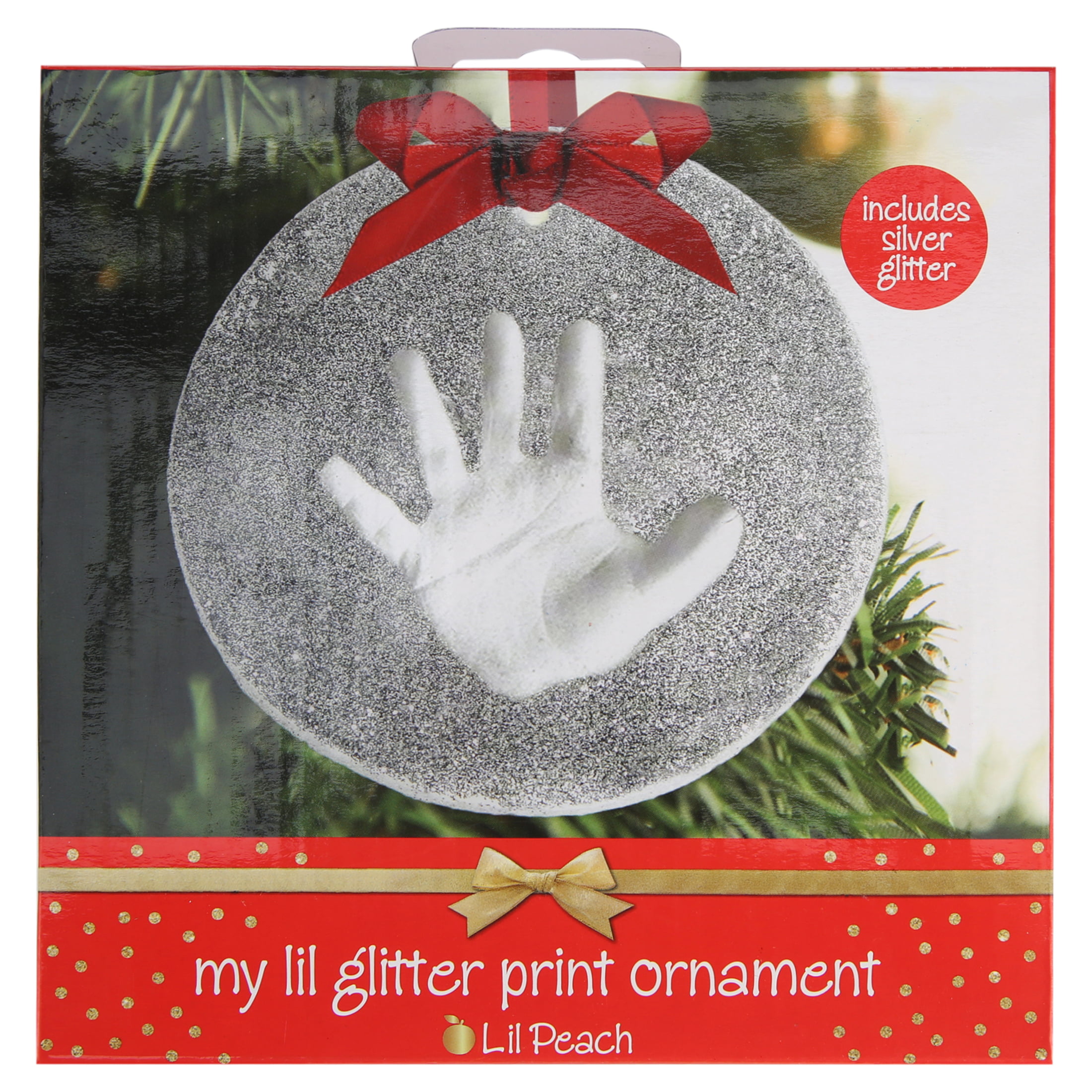 Sugarprints Glitter Handprint Kit Gray – Child to Cherish