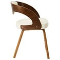 thumbnail image 2 of vidaXL Dining Chairs for Kitchen Restaurant 6 Pcs Bent Wood and Faux Leather, 2 of 44