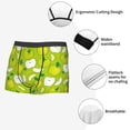 thumbnail image 6 of JUNZAN Green Apple Mens Underwear Boxer Briefs for Men’s-Small, 6 of 7