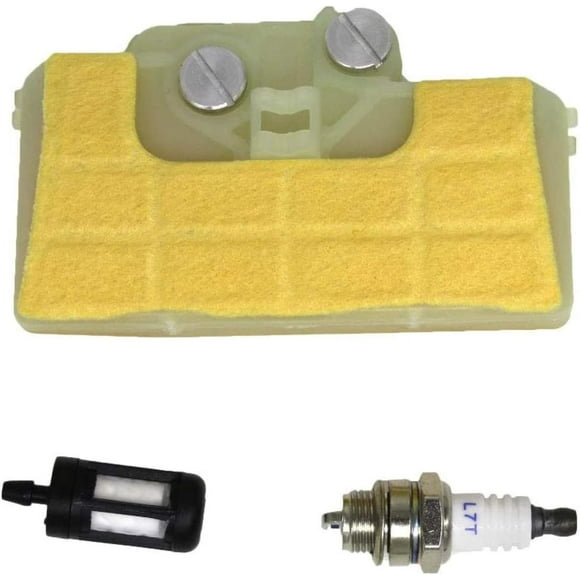 Filtre à Air avec Filtre à Carburant + Bouchon d'Étincelle pour Scie à Chaîne MS290 MS310 MS390 029 039