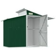 thumbnail image 5 of vidaXL Practical Vent, 82.10 inches Storage Sheds, 106.30 x 51.20 inches, Green, 5 of 7