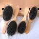 thumbnail image 5 of FELTECHELECTR Cepillo para el cabello Cepillo para el cabello con cerdas de jabalí Peine Cepillo para el cabello con cerdas de jabalí Peine portátil para el cabello, 5 of 6
