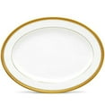 thumbnail image 1 of Noritake Crestwood Gold 16-Inch Oval Platter, 1 of 2