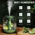 thumbnail image 4 of Humidifier Mist Humidifier 1L Mini Humidifier Silent Portable Humidifier with Night Light Suitable for Bedroom, Office, Baby Room Up to 8 Hours, 4 of 8