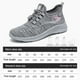 thumbnail image 5 of Zapatos Para Correr Mocasines casuales unisex Zapatillas casuales con banda elástica para deportes al aire libre (Gris 39) Ndcxsfigh Para Estrenar, 5 of 8