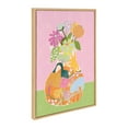 thumbnail image 2 of Kate and Laurel Words, Black Framed Canvas Art Print, 23 x 33, 2 of 7