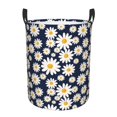 thumbnail image 1 of Fotbe Daisy Floral Cesto de Ropa con Asas, Cesto Impermeable de Gran Capacidad, Bolsa de Lavado para Dormitorio, Cesto de Ropa con Ruedas y Asas-Medium, 1 of 6