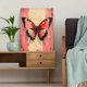 thumbnail image 5 of Qisvanset 12x16 Inch Pink Butterfly Scripture Canvas Wall Art, Seek Faith Bible Verse Home Wall Poster Decor, 5 of 8