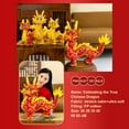 thumbnail image 6 of Vikakiooze 2024 Chinese Dragon Plush Doll, Chinese Dragon Plushies, Stuffed Printed Dragon Plushies, Stuffed Doll Pillow Festival Party (Red), 6 of 7