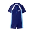 thumbnail image 4 of HBGVBA Girl's 1 Piece Surf Suits,Swimsuit Size 3-14,Kids Swimsuit Short Sleeve Surf Swimwear for 3-14 Years Boys Girls, 4 of 5