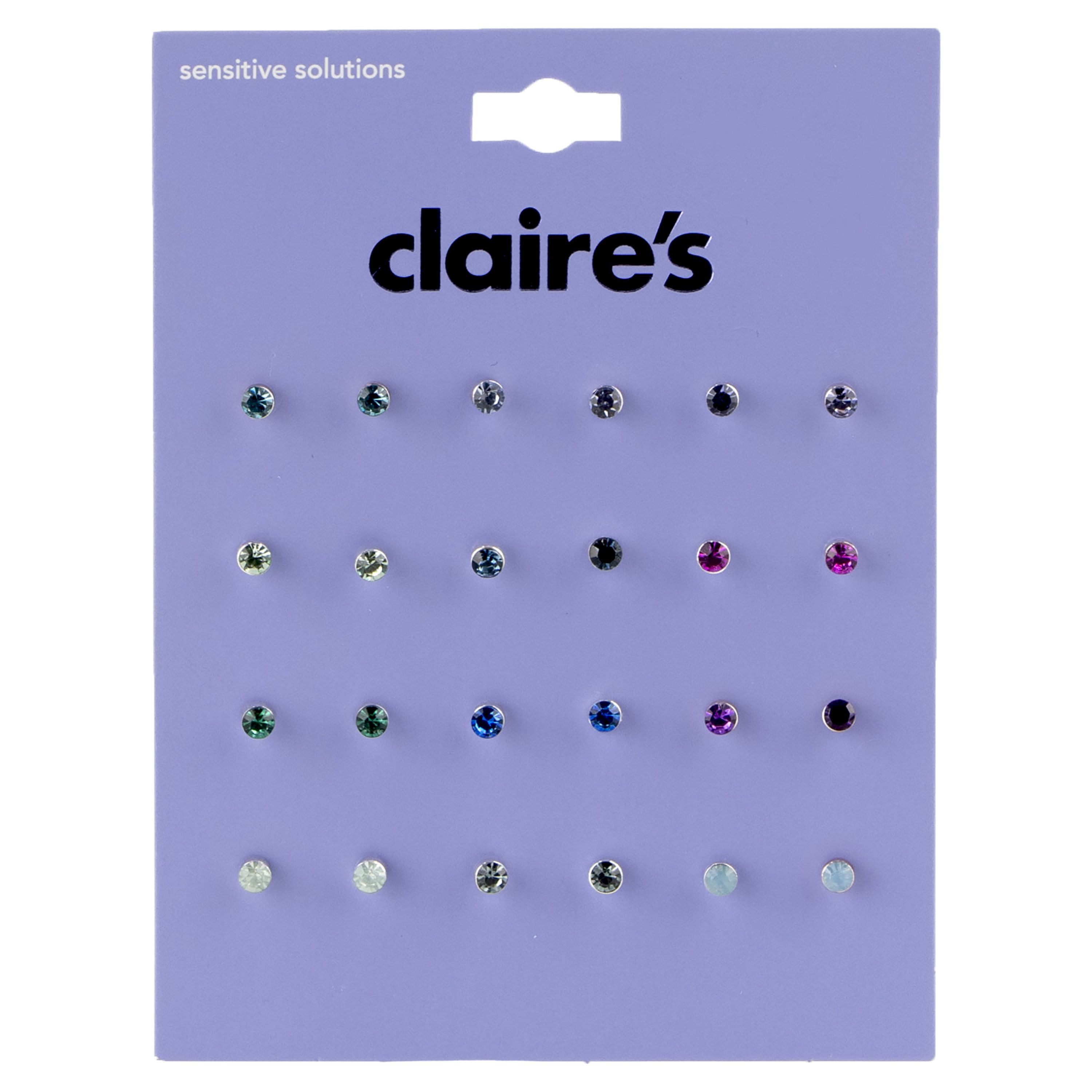 Claires earrings studs clearance