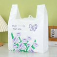 thumbnail image 1 of Portable PE Plastic Bags for Snacks and Storage - 100 Pieces, 0.05mm Thickness, 1 of 10