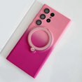 thumbnail image 1 of Magnetic Case for Samsung Galaxy S24, Gradient Color Built-in Camera Lens Protector Compatible with MagSafe, Soft Touch Silicone Shockproof Anti-Scrat, 1 of 5