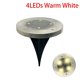 thumbnail image 3 of Lámpara de suelo con energía solar, impermeable, para jardín, camino, terraza, luces con 8 LED, lámpara solar para el patio de la casa, camino de acceso, césped, 3 of 5