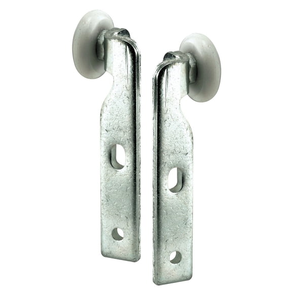 Prime-Line N 6519 7/8 In. Nylon Ball Bearing Wheel Closet Door Roller 1 Left/1 Right, fits Nordahl Doors (1 Pair) C63