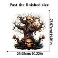 thumbnail image 3 of Halloween Decor - Home Wall Stickers - Wall Decal - Halloween Pumpkin Wall Stickers Art Wall Decals Removable Vinyl Peel and Stick for Halloween Party Toilets Door Living Room Kitchen Decorations, 3 of 6