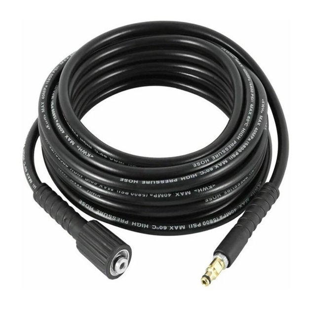 Adecuado para manguera rociadora de limpieza a presión Karcher K2 K3 K4 K5 5M, negra