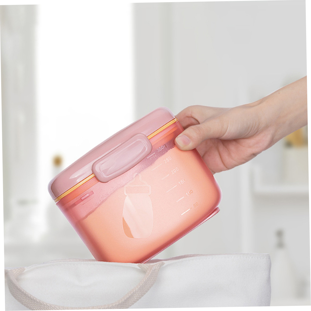 ELAYARD Pink Silicone Formula Dispenser Set, Portable Leakproof Storage for Pieces