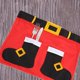 thumbnail image 3 of Soporte para vajilla navideña, funda para cuchara y tenedor, bolsas para cubiertos, manteles individuales navideños, decoración de mesa estilo 1, 2 uds., 3 of 5