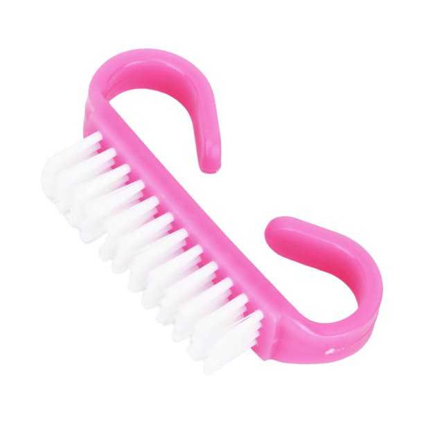 Cepillo de limpieza para manicura con punta pequeña para el cuidado de las cutículas y la eliminación de esmalte. Trabajo de precisión.