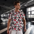 thumbnail image 3 of Wukai Cute Dog Print Men's Short-Sleeved Mesh T-Shirt,Quick-Dry Short Sleeve Workout T-Shirt-5X-Large, 3 of 8