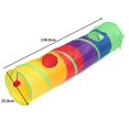 thumbnail image 2 of Collapsible Pet Cat Tunnel with Hanging Ball Foldable Toys Cat Rabbit Tunnel Funny Play Tube, 2 of 6