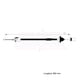 thumbnail image 2 of Cable Chicote Embrague Compatible Con Nissan Platina 1.6L 2002 2003 2004 2005 2006 2007 2008 2009 2010 2011 CAHSA Cable Chicote Acelerador, 2 of 6