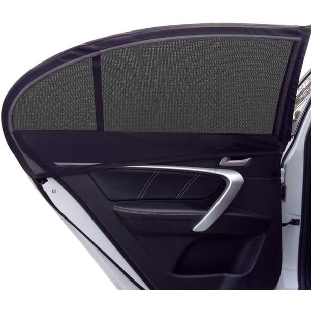 Car Window Shade, 2 Pack Car Back Window Sun Shade, and Privacy Protect for Toddler Kids Baby Adult, Double Layer Design