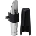 thumbnail image 1 of Yibuy Ensemble d'Embouchure de Saxophone Ténor Jazz 8 Pièces de Rechange Saxophone Argent, 1 of 5