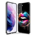 thumbnail image 3 of MUNDAZE Samsung Galaxy Note 10 Plus Shockproof Clear Hybrid Protective Phone Case Colorful Lip Graffiti Painting Art Cover, 3 of 5