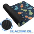 thumbnail image 6 of Long Mouse Pads for Desk,Colorful Dinosaur Pattern Desk Mats on Top Of Desks, Desk Mouse Pad Extra Large with 3mm Non-Slip Base and Stitched Edge for Gaming,Office,Work,Home 31.5"x15.7", 6 of 6