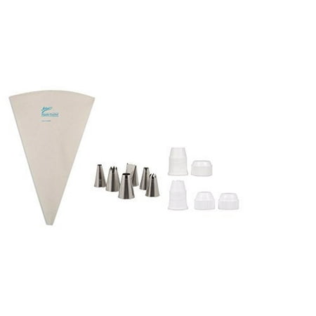 

Ateco Cake Decorating Set - Couplers Decorating Bag and Decorating Tubes