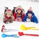 thumbnail image 3 of Clip de bola de nieve de 4 piezas: un solo corazón de 34 cm + una bola grande de 36 cm de largo + un muñeco de nieve de 37 cm de largo + un clip de nieve grande de 34 cm de largo Xemadio MZQ-0778-1, 3 of 8