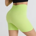 thumbnail image 2 of EHRWE Yoga Shorts For Women's Yoga Shorts Sexy High Waist Booty Stretch Workout Exercise Hot Fashion, 2 of 7