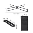 thumbnail image 3 of Foldable Cooler Stand & Outdoor Shelf, Camping Storage Portable Rack Box Base Storage Foldable, 3 of 8