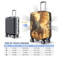 thumbnail image 6 of Daiia Golden Winged White Horse Luggage Cover, Thickened Washable Travel Luggage Covers, Elastic Unique Baggage Covers for 18-20 inch Luggage-Small, 6 of 9