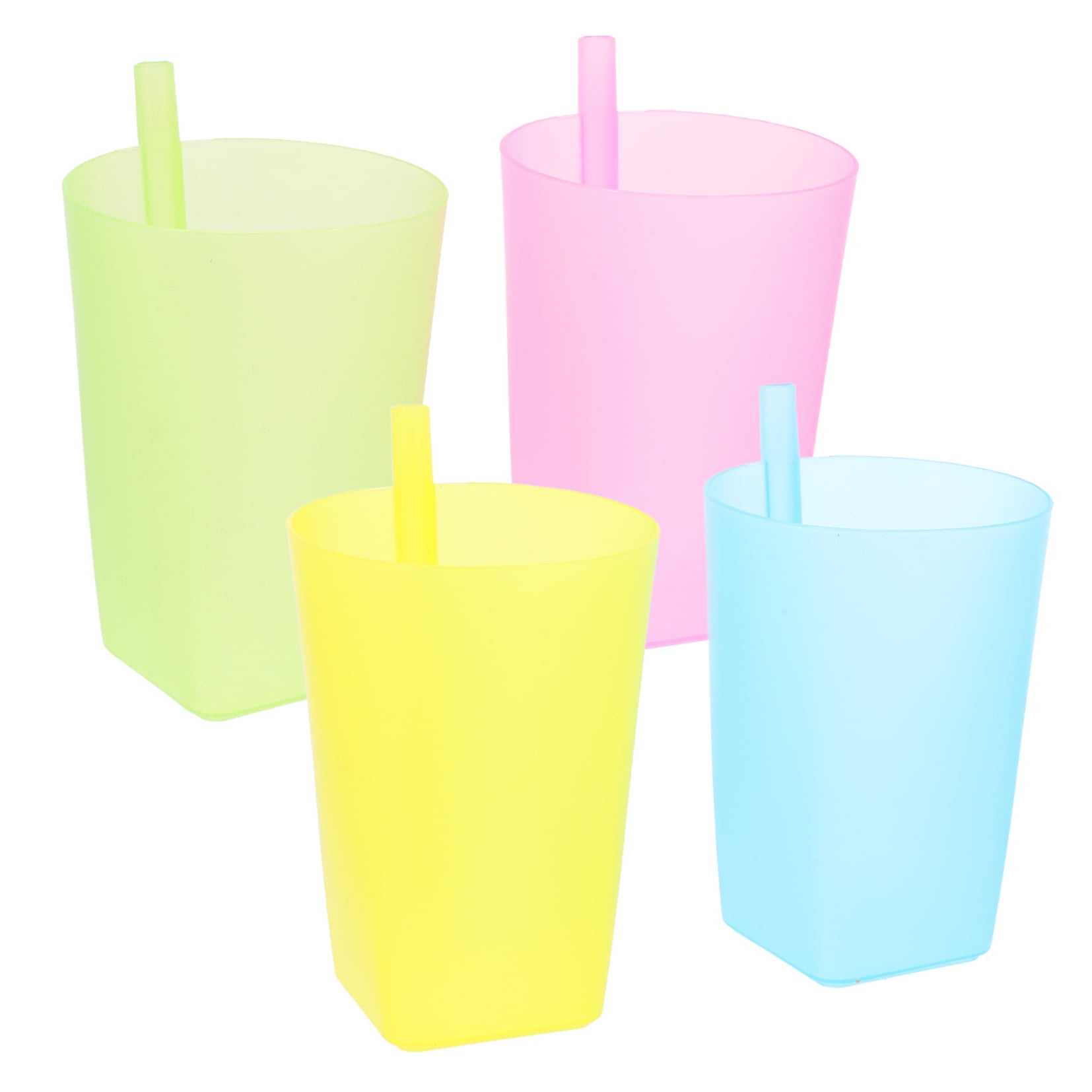 HAMPPLIES Cup Straw Set First Years Sippy Cups Reusable Milk Storage Holder For Baby