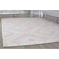 thumbnail image 6 of Soleil BR30R BubbleGum Tribal Moroccan Gray Area Rug, 2'x4', 6 of 9
