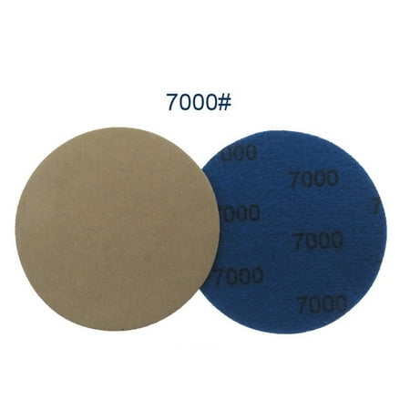 

10Pcs 3 Inch Silicon Carbide Sanding Discs Wet/Dry Sanding Sandpaper 240-10000#