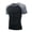 Gray, variant on WIZUTIZ Mens Short Sleeve Raglan T Shirts Casual Crew Neck Jersey Baseball Tee Stretch Gym Athletic Compression Shirt Workout