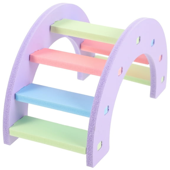 Pet Toy Hamster Playground Cage Accessory Climbing Gerbil Bridge Toys Chinchilla Arch Ladder
