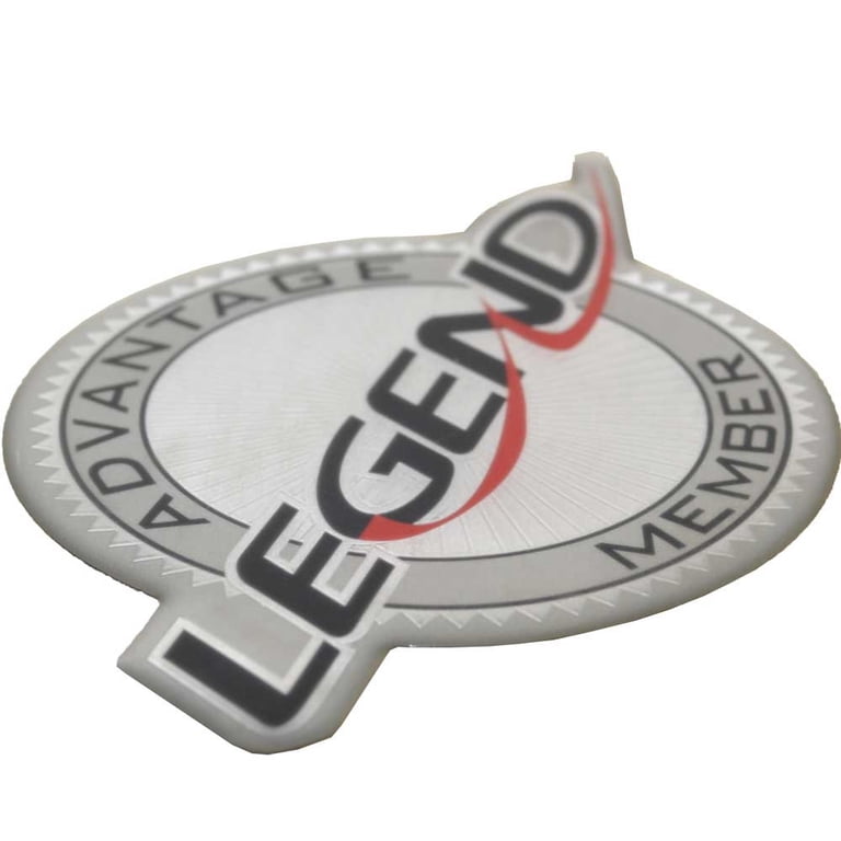Legend Bass Boat Raised Decal 316251 | Advantage Member Series